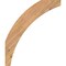 Ekena Millwork 3 1/2"W x 22"D x 26"H Thorton Smooth Knee Brace, Western Red Cedar BRC04X22X26THR00SWR - alternate 3